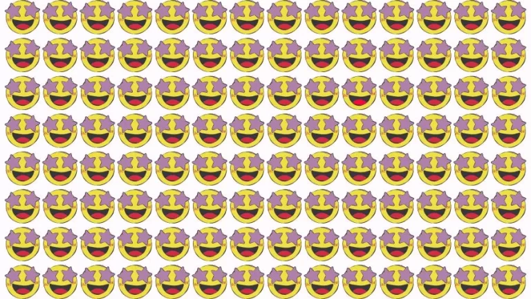 Optical Illusion Eye Test: Can you find the Odd Emoji in 20 Seconds?