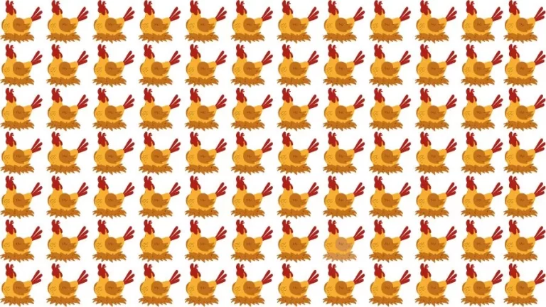 Optical Illusion Eye Test: Can you find the Odd Hen in 20 Seconds?