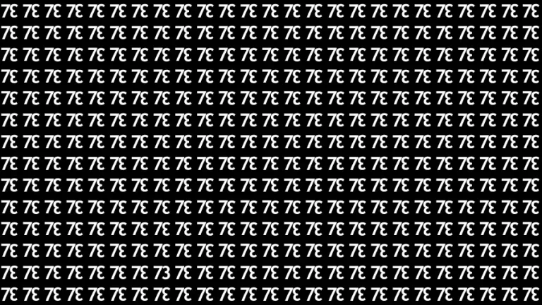 Observation Brain Challenge: Only 5% People Can Find the Number 73 in Less than 10 Seconds