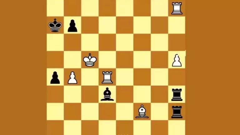 Brain Teaser Chess Puzzle: Can You Achieve Checkmate In 4 Moves?