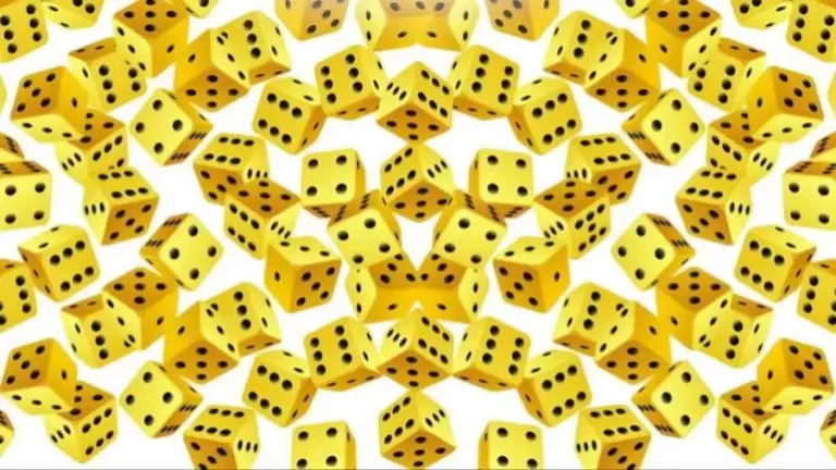 Brain Teaser Picture puzzle: Can You Find The Wrong Dice In This Image?