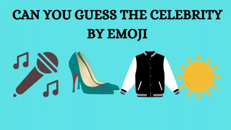 Emoji Riddles: If you are a Genius Find the Celebrity within 12 Secs