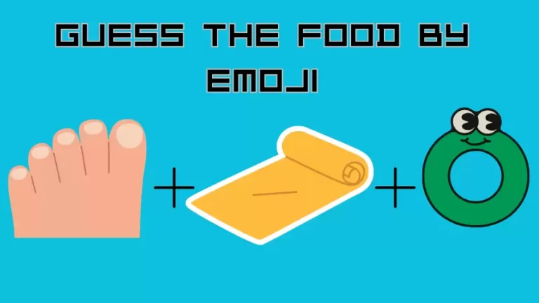 Emoji Riddles: If you are a Genius Find the Food within 10 Secs