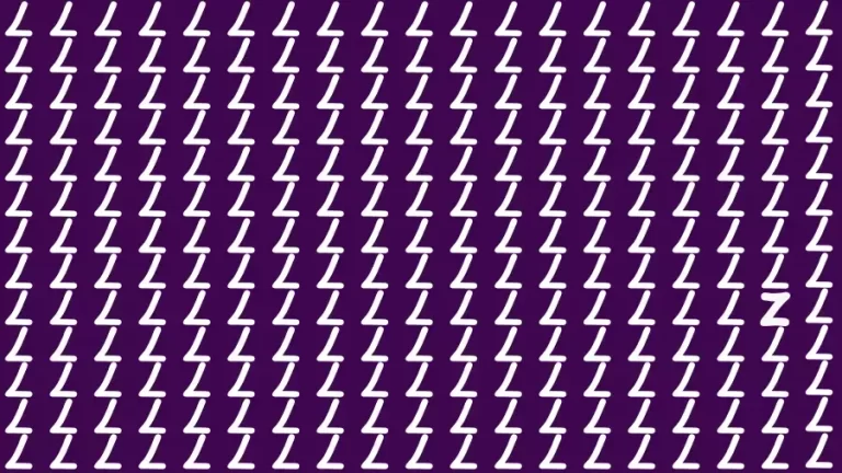 Observation Brain Challenge: Only a Smart Brain Can Spot Letter Z in 12 Secs