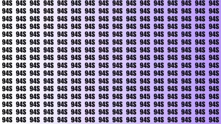 Optical Illusion Visual Test: If you have 20/20 HD Vision Find the Number 945 in 14 Secs