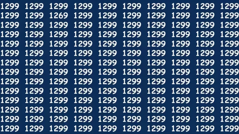 Thinking Test: If you have Eagle Eyes Find the Number 5912 among 5612 in 15 Secs