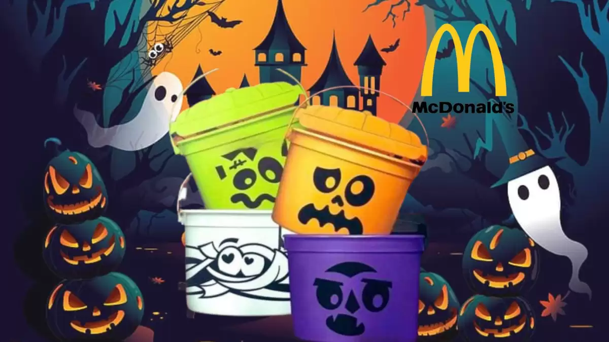 McDonalds Halloween Boo, How to Get a 2023 McDonald's Boo Bucket Ahead