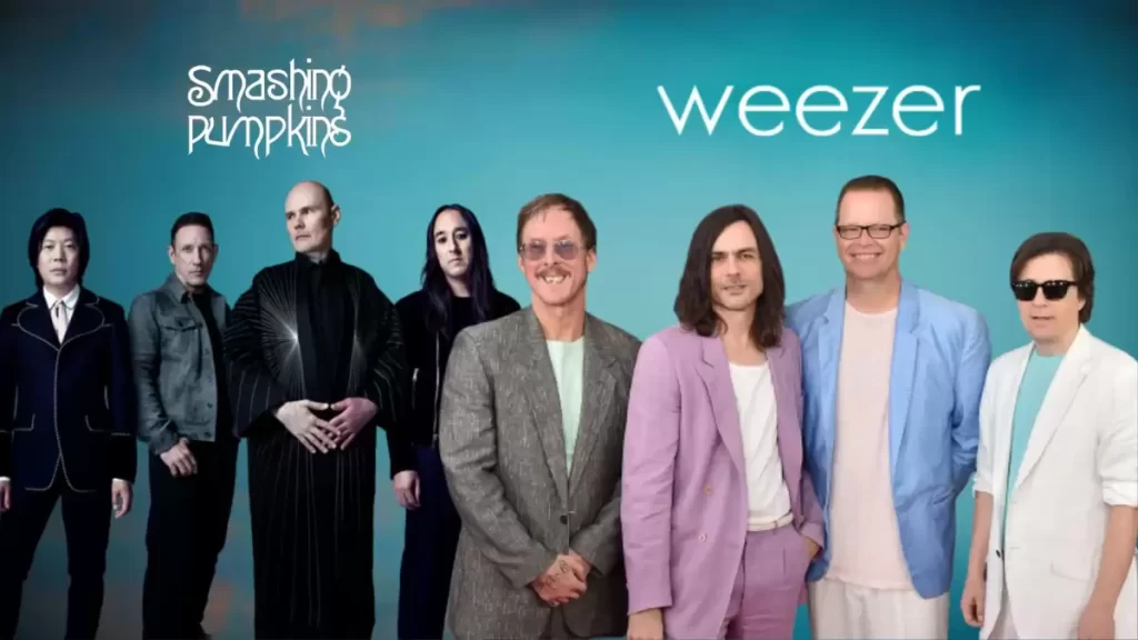 Smashing Pumpkins and Weezer Announce 2024 UK Tour Dates, How to Get