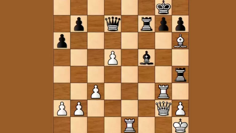 Can You Solve This Chess Puzzle Within Four Moves?