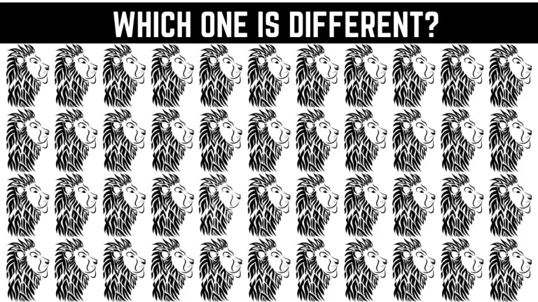 Test Visual Acuity: Which One is Different?