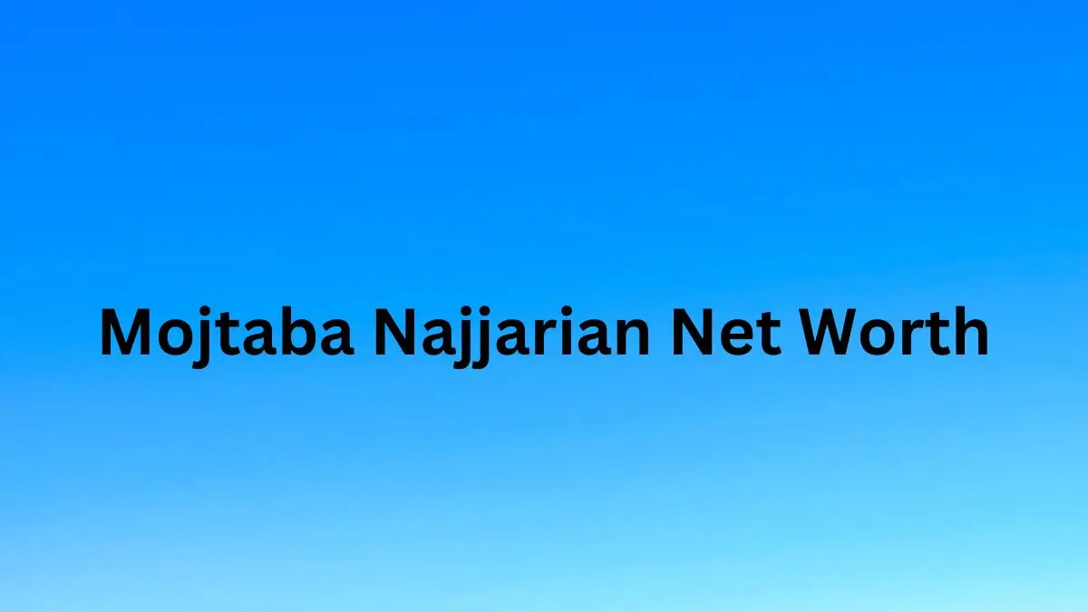 Mojtaba Najjarian Net Worth in 2023 How Rich is He Now?
