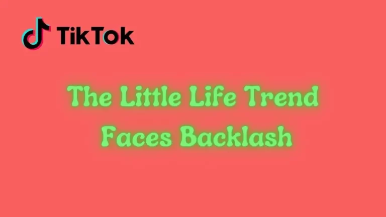 The Little Life Trend Faces Backlash on TikTok, Features of The Little Life Trend Faces Backlash on TikTok