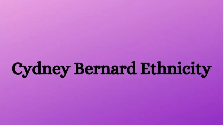 Cydney Bernard Ethnicity, What is Cydney Bernard’s Ethnicity?