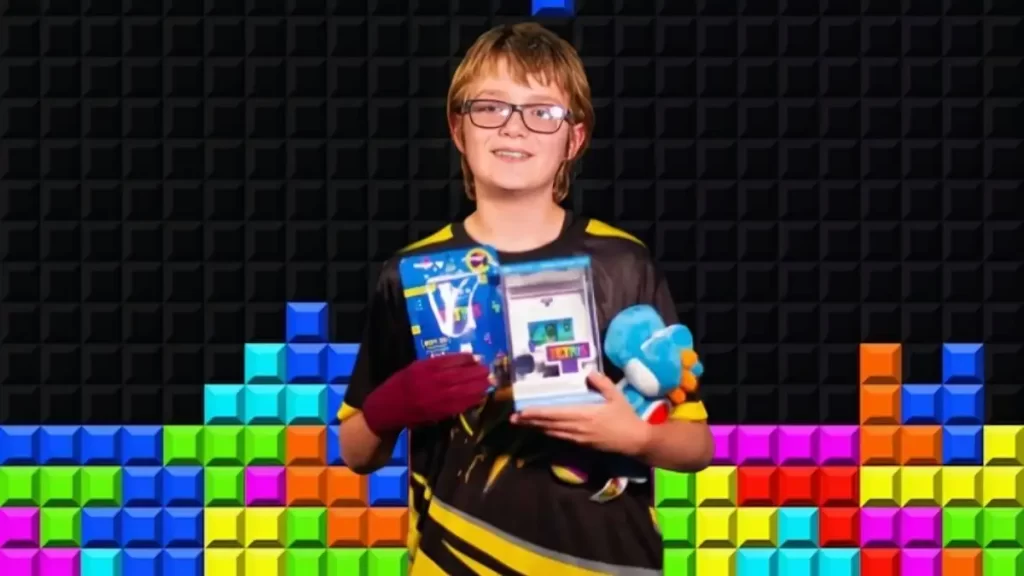 13 year old beat tetris game